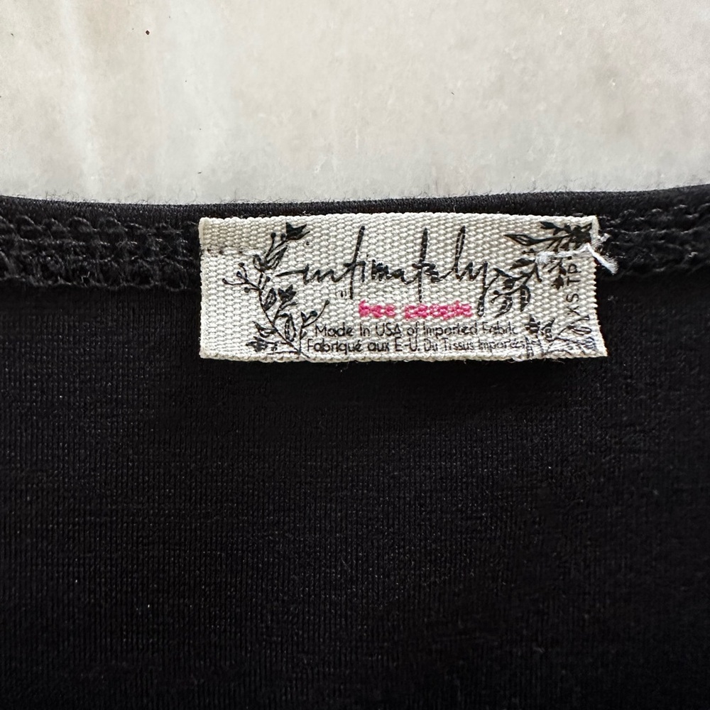 Anthropologie Intimately Black Bodysuit - Picture 3 of 12